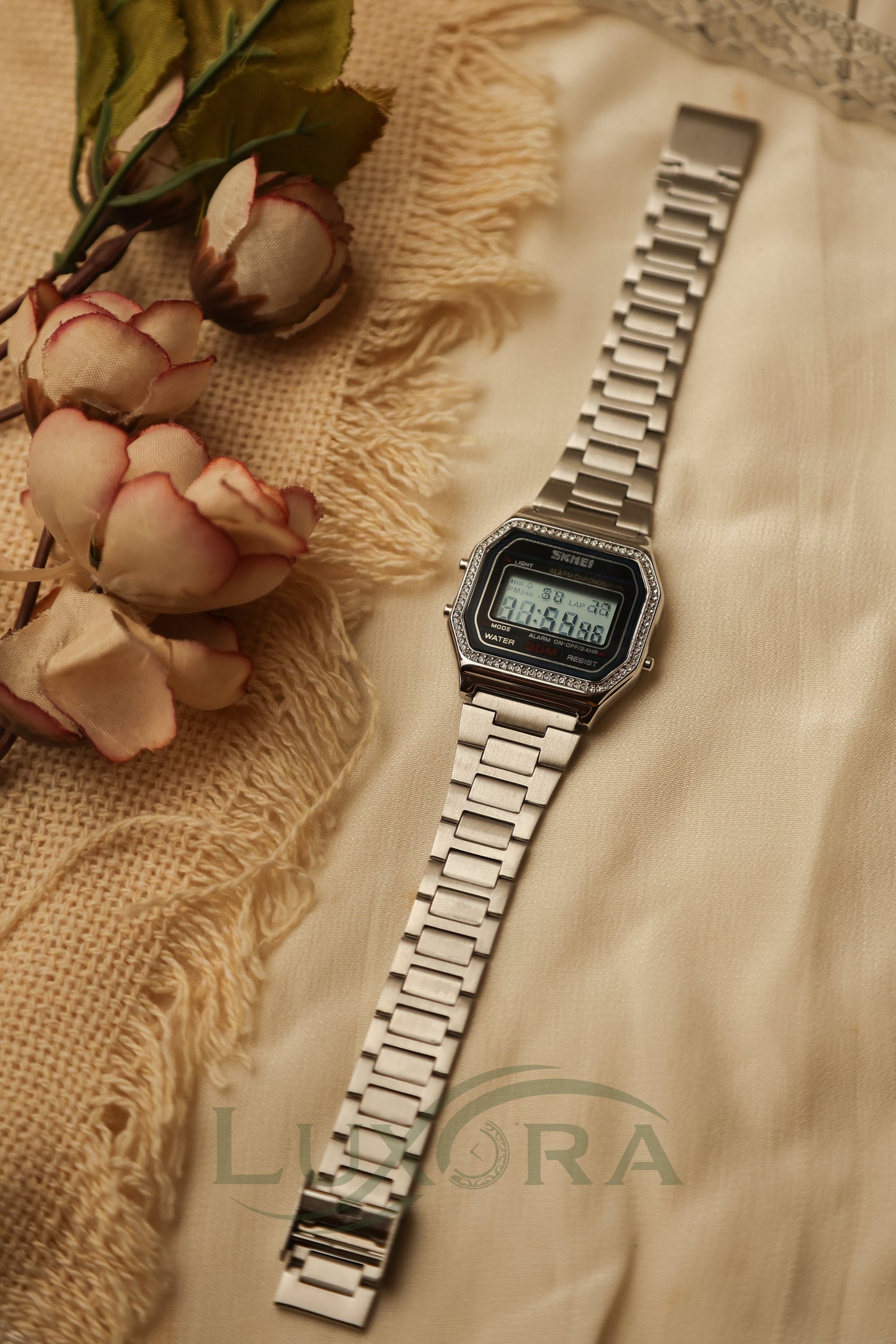 SKMEI VINTAGE SILVER
