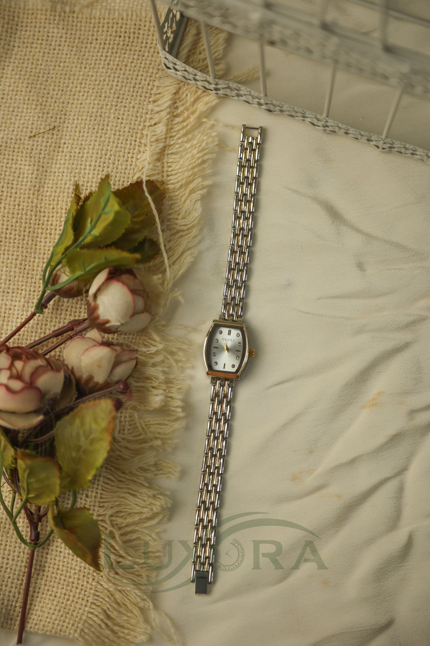 Gucci bracelet ( two tone )