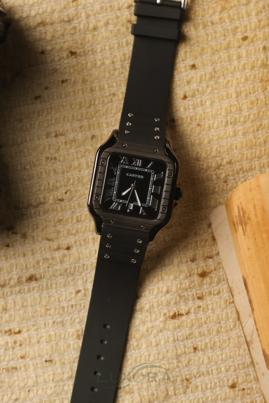 Cartier Santos Black