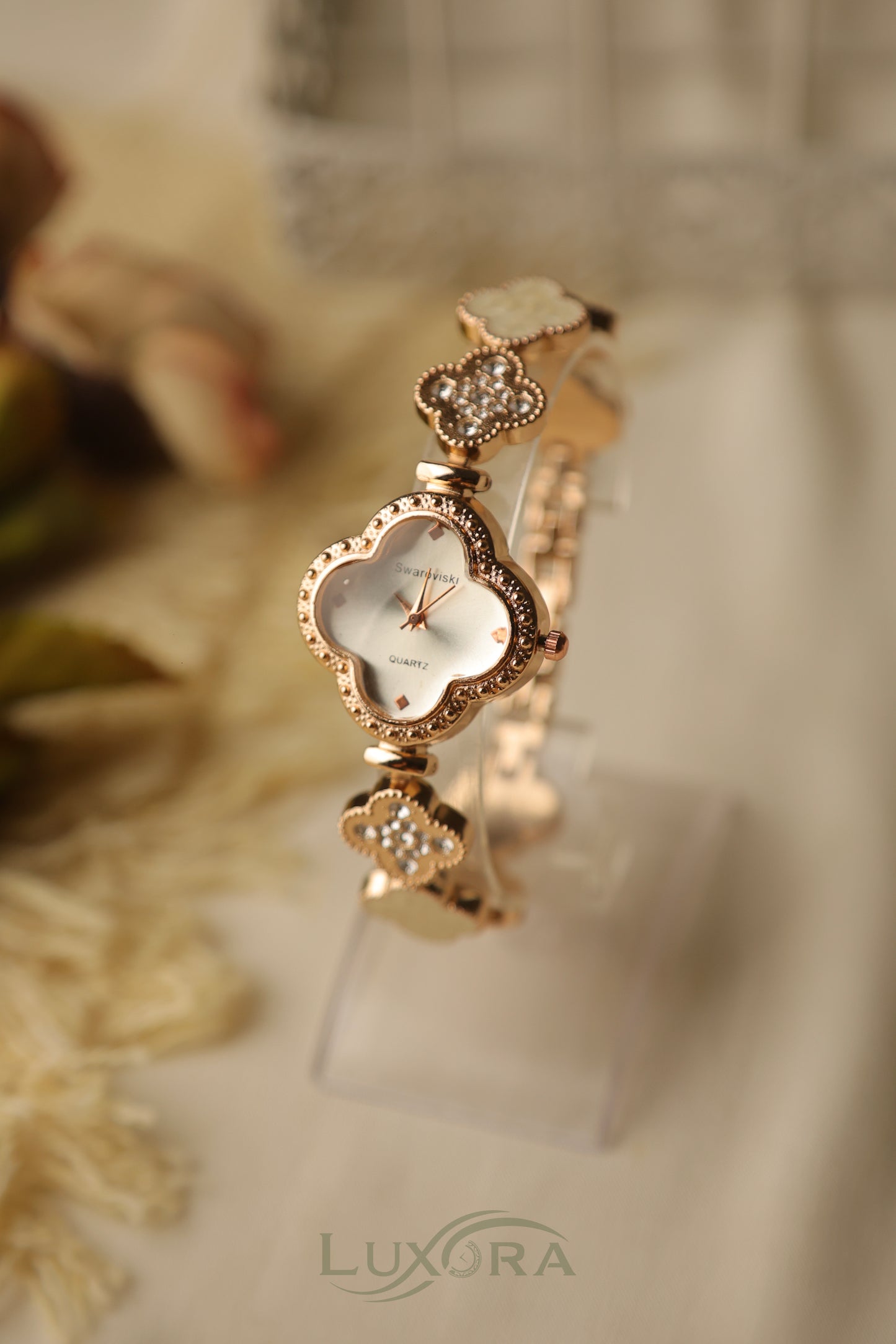 Swarovski Clover Watch