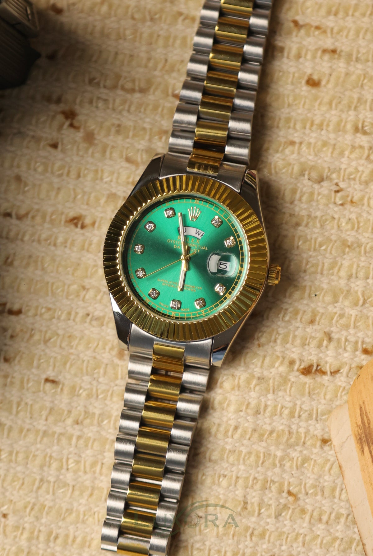 Rol-ex Daydate Green Dial