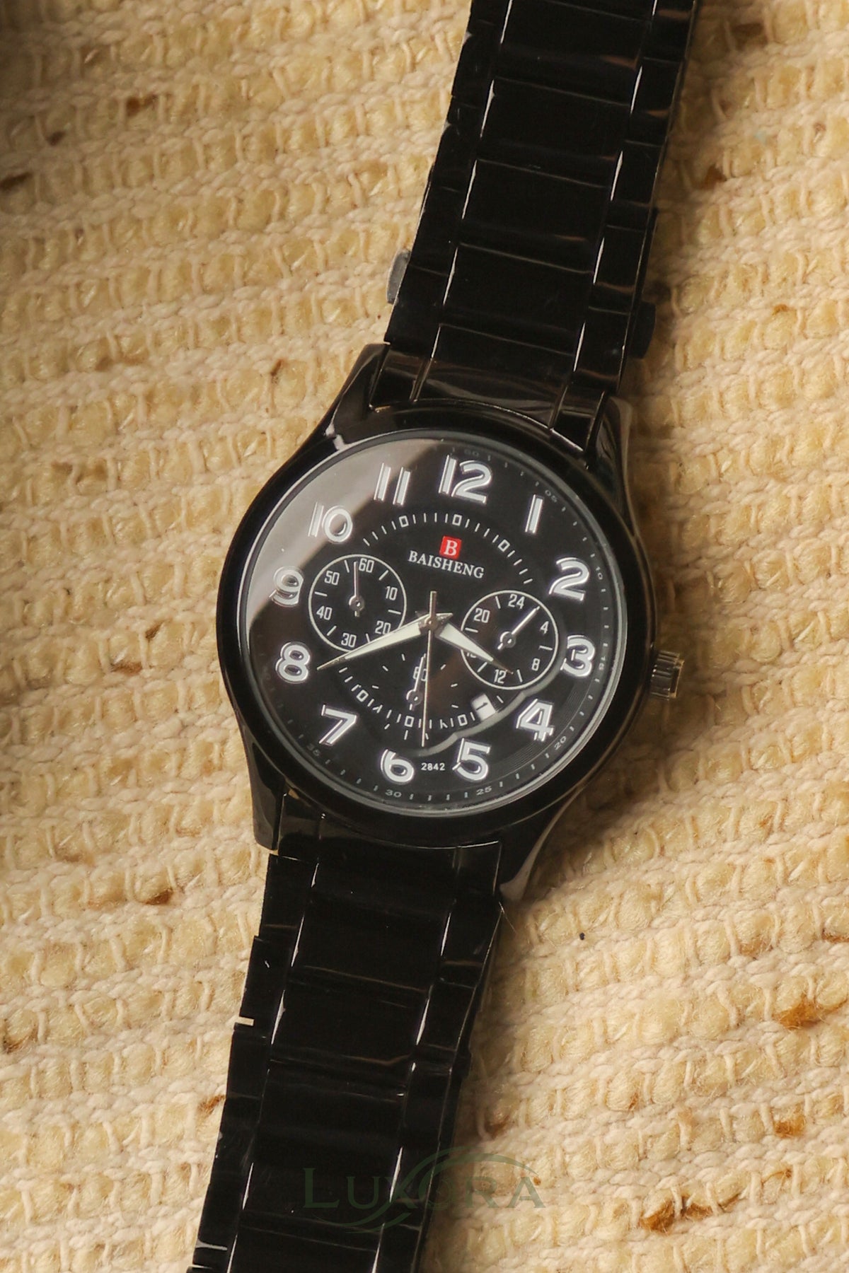 Baishing Black Chrono