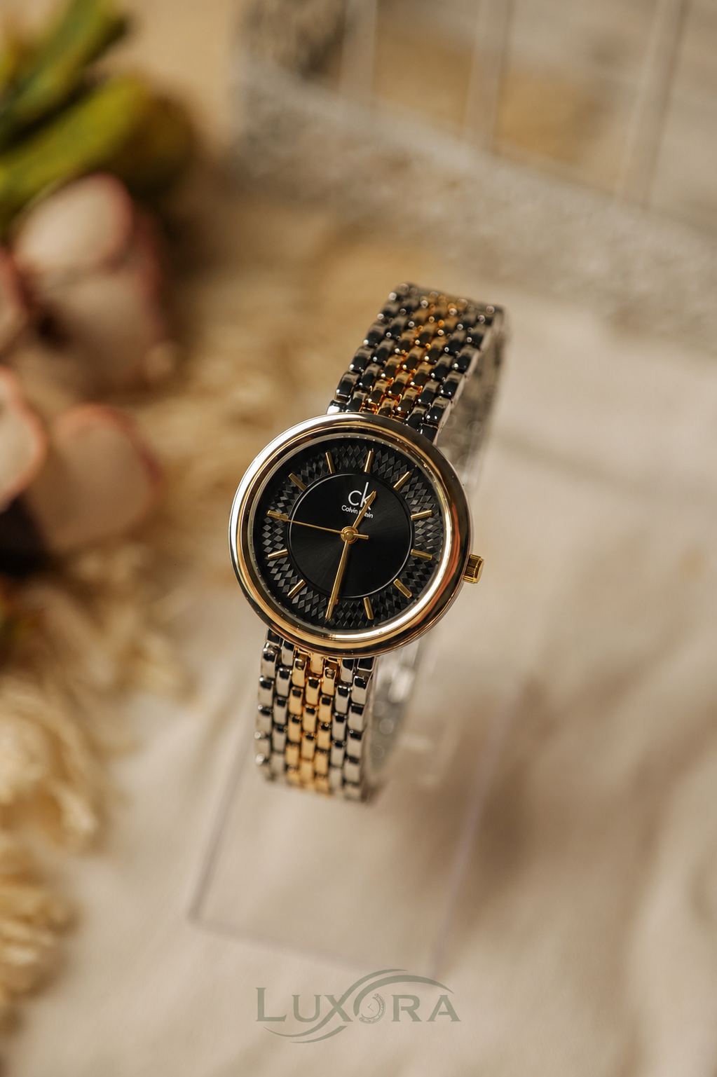 CK Twotone Black Dial