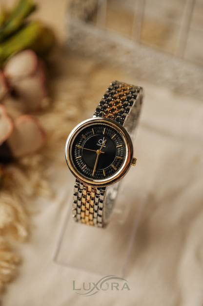 CK Twotone Black Dial