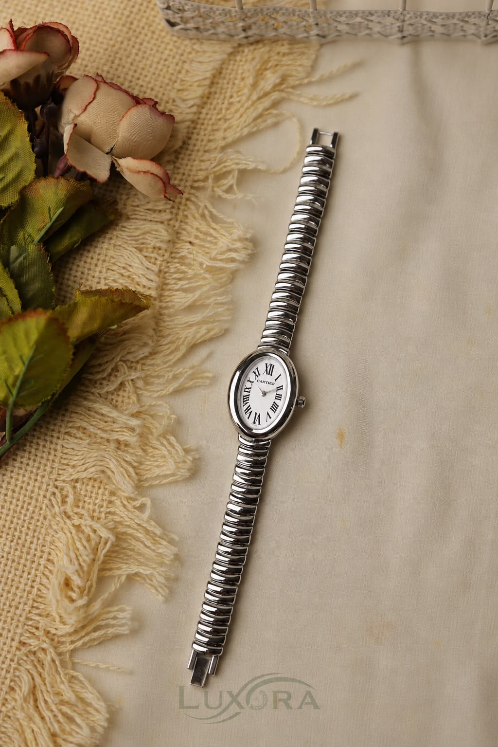 Carter oval Silver