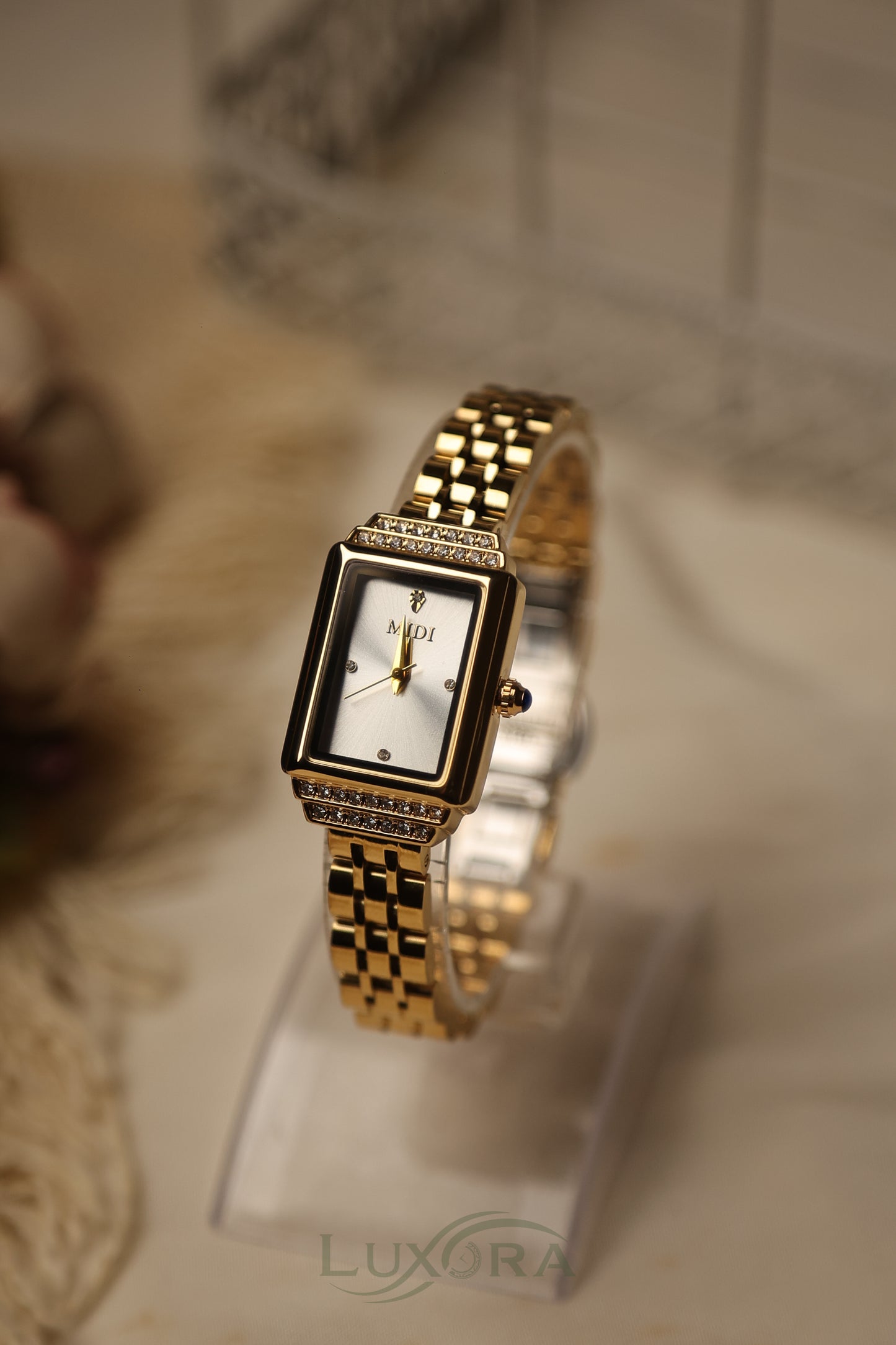 MiDi Rect Diamond( White )