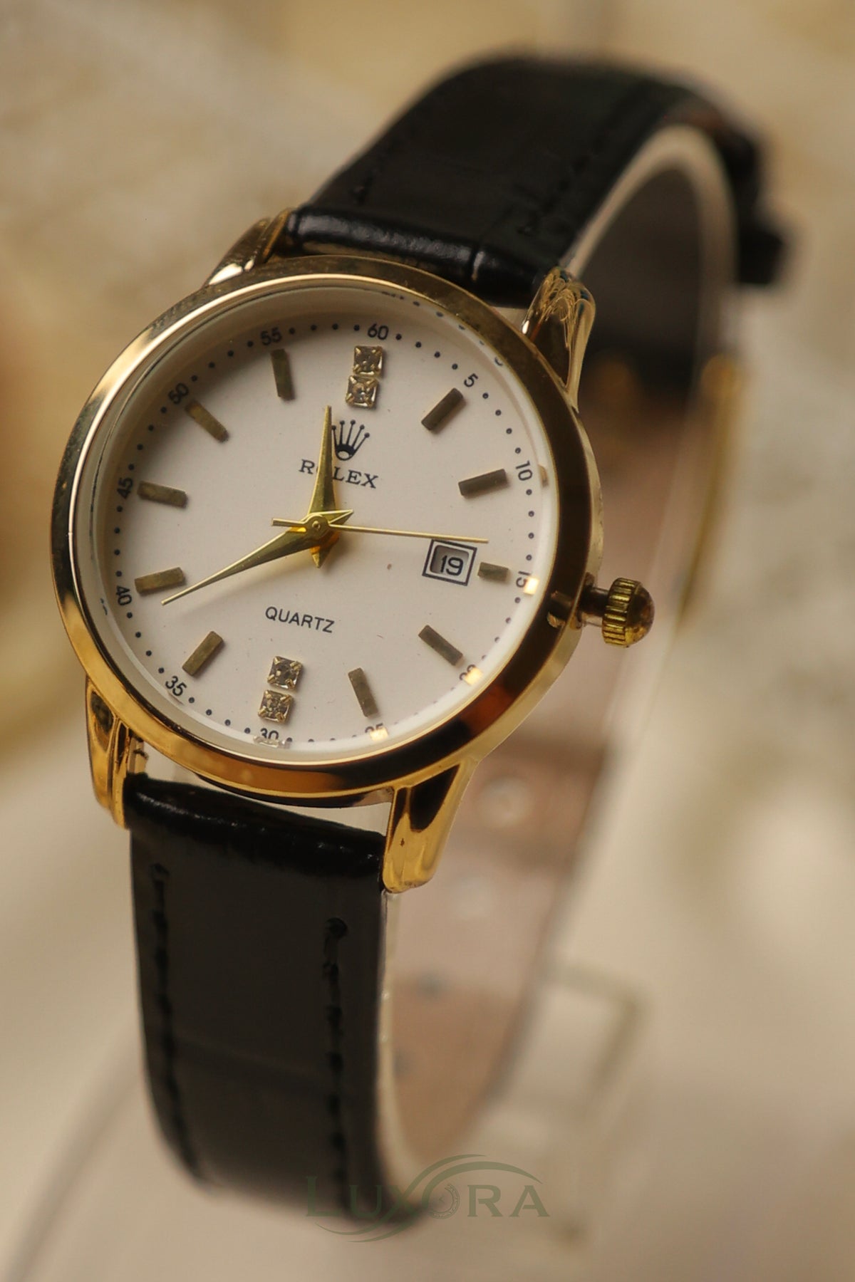Rol-ex Black Strap