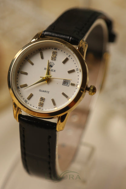 Rol-ex Black Strap
