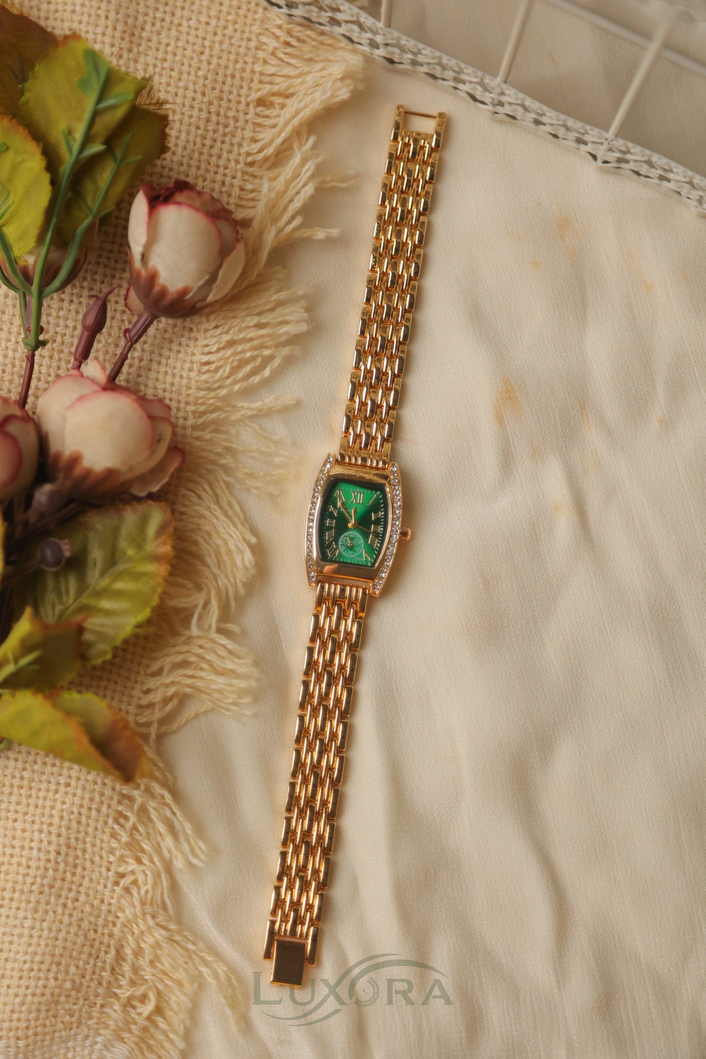 Xiny  Gold chrono Green