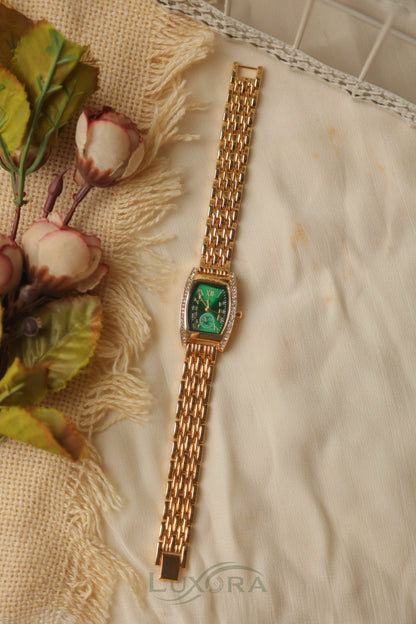 Xiny  Gold chrono Green