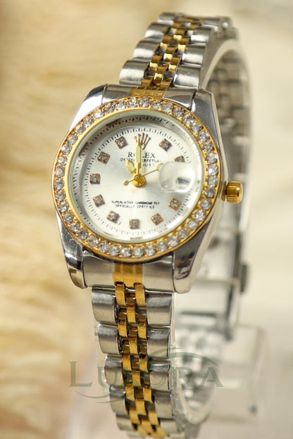 Rol-ex Datejust Emerald(white dial)