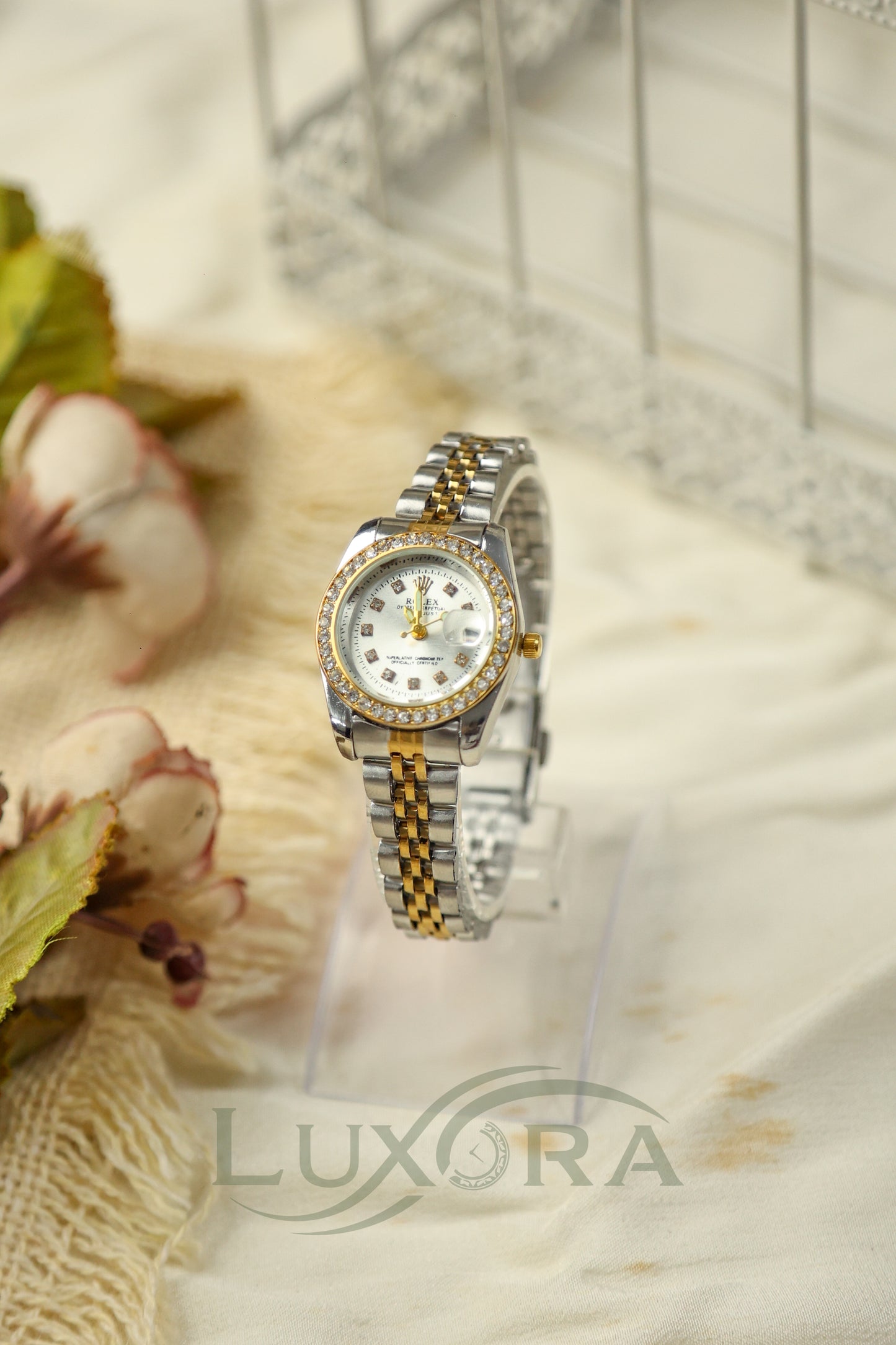 Rol-ex Datejust Emerald(white dial)