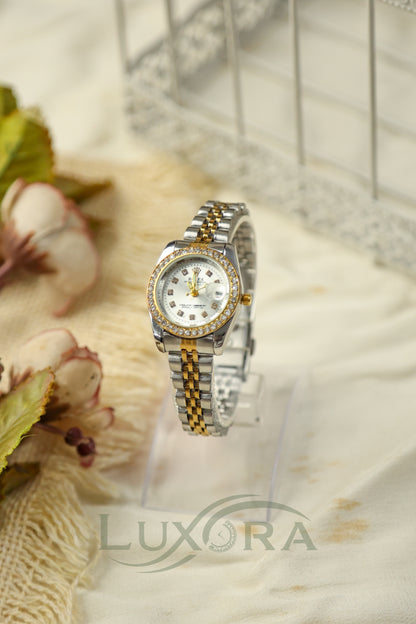 Rol-ex Datejust Emerald(white dial)