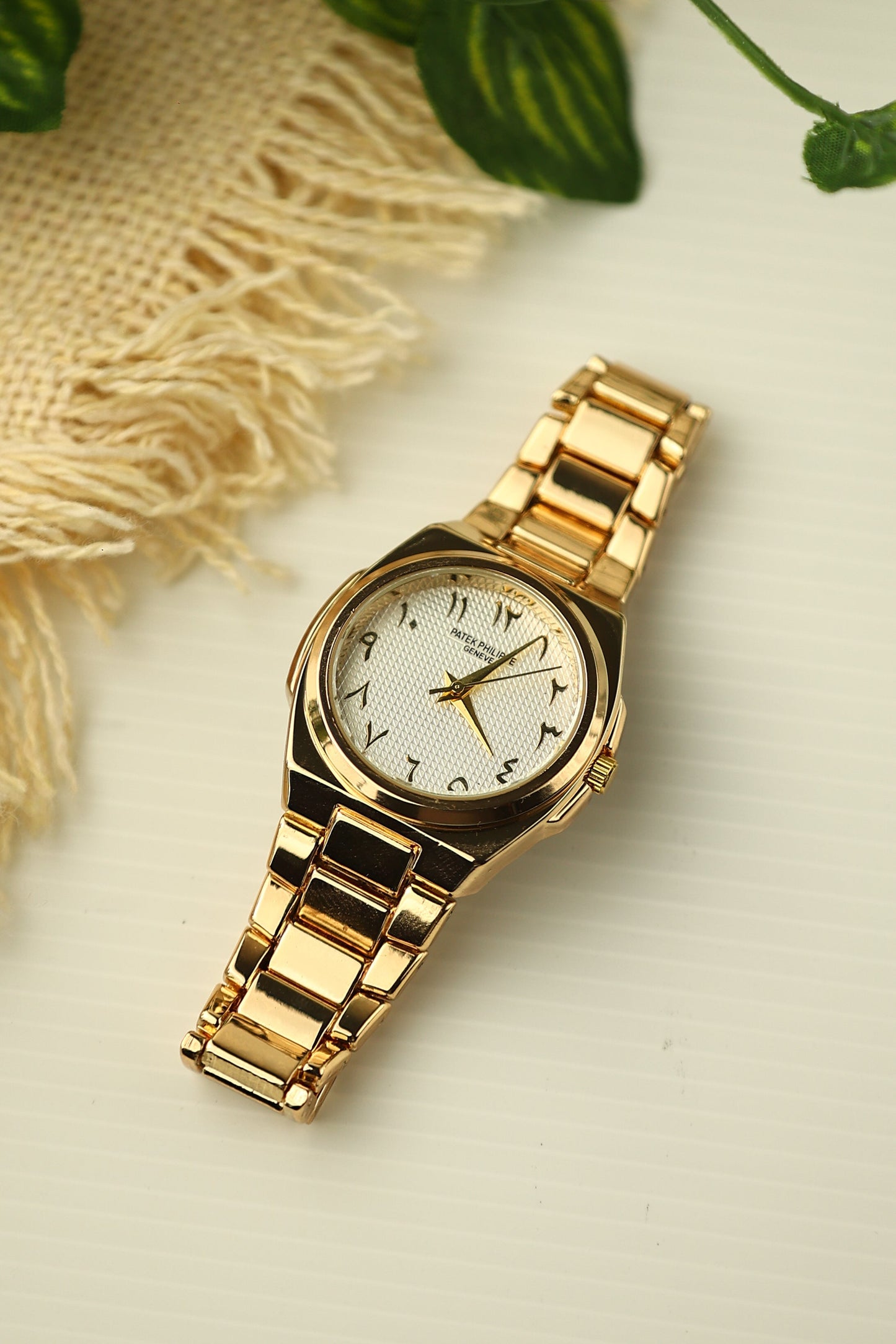 Patek P Arabic Golden