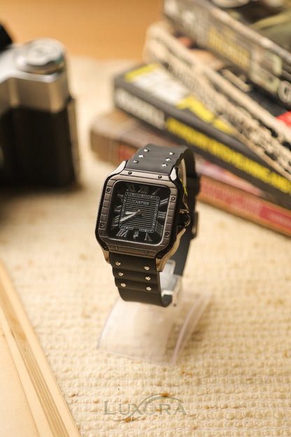 Cartier Santos Black