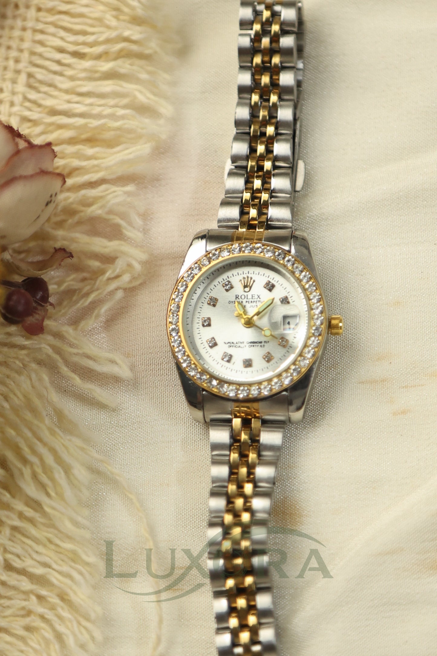 Rol-ex Datejust Emerald(white dial)