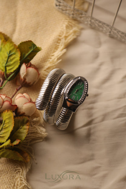 Lx Snake Silver Green
