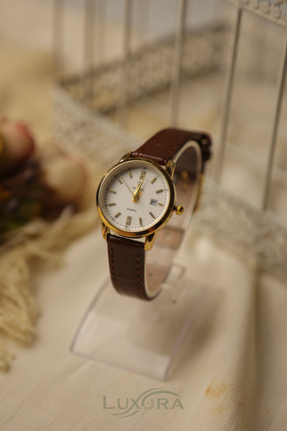 Rol-ex Brown Strap