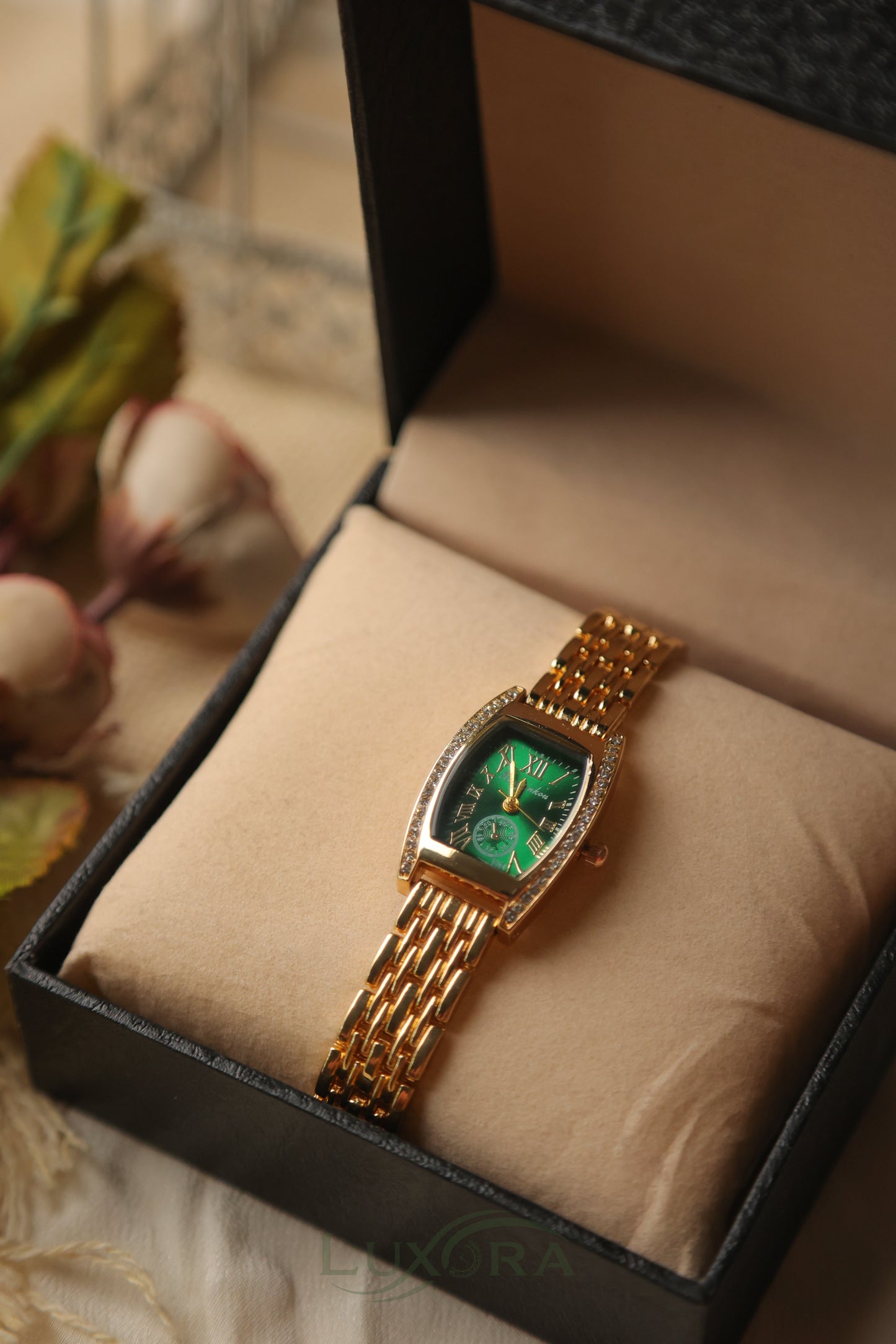 Xiny  Gold chrono Green