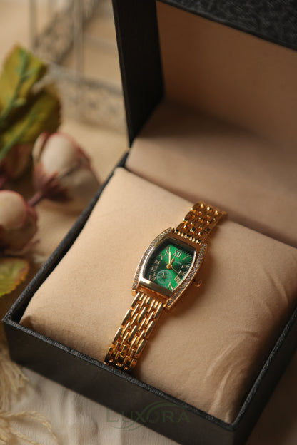 Xiny  Gold chrono Green