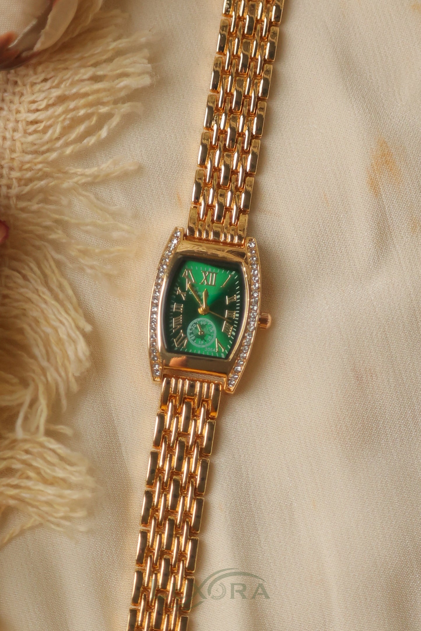 Xiny  Gold chrono Green