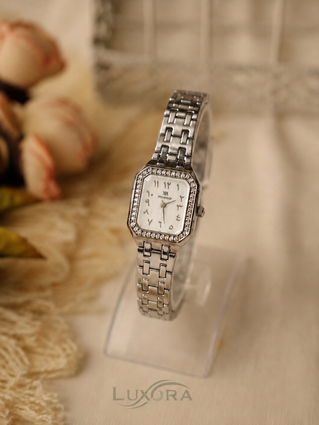 Mw square Silver Arabic