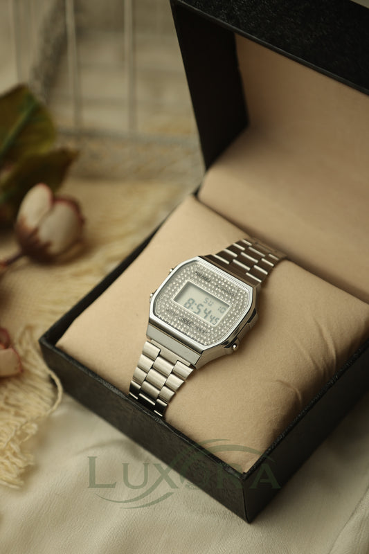 SKMEI VINTAGE SILVER STONES