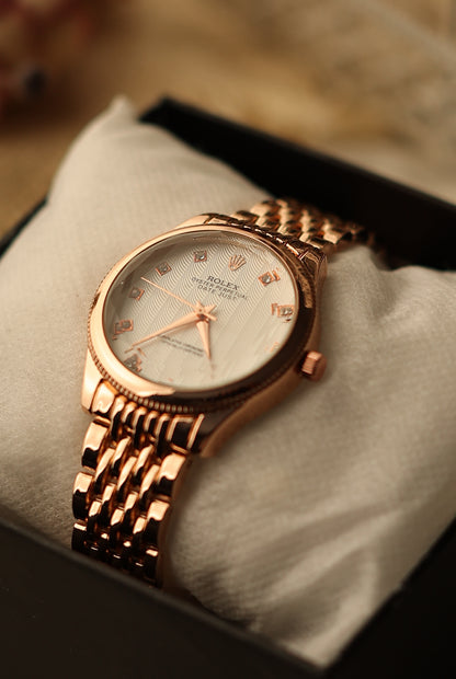 rose rolex slim