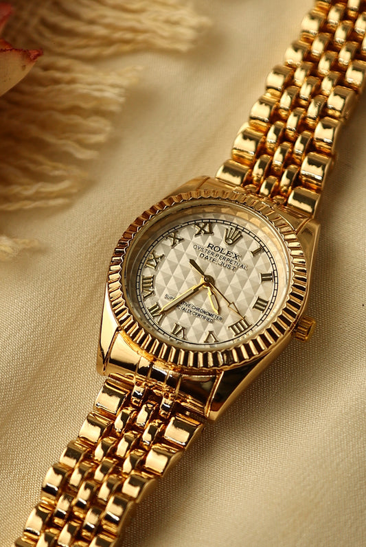 ROLEX OYSTER ROMAN GOLDEN