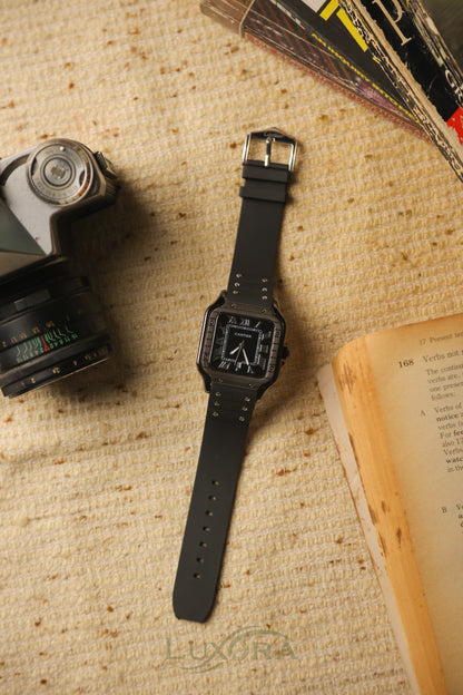 Cartier Santos Black