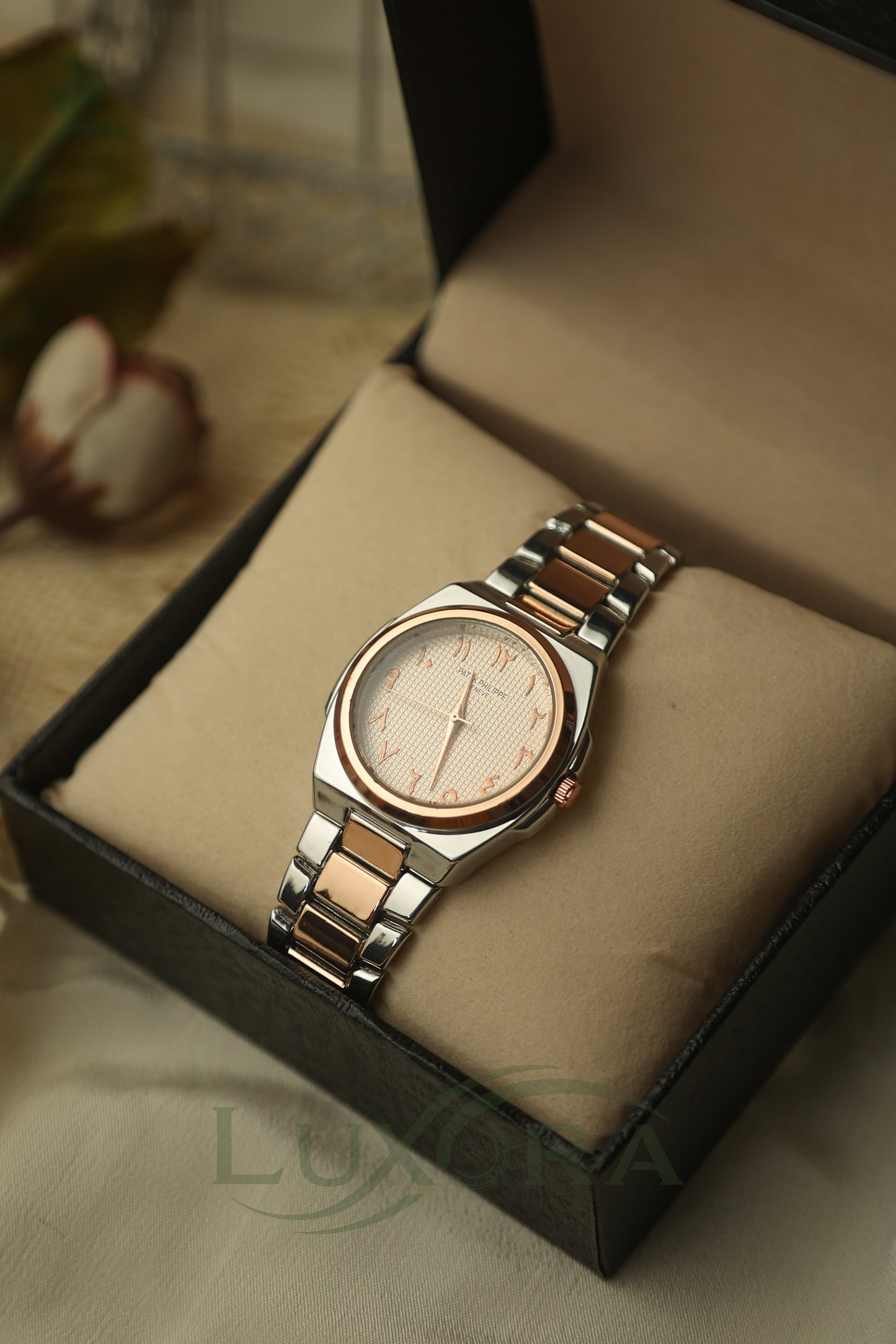Patek Philippe Arabic Rose 2tone