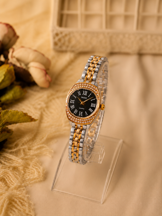 Midi Twotone Black Dial