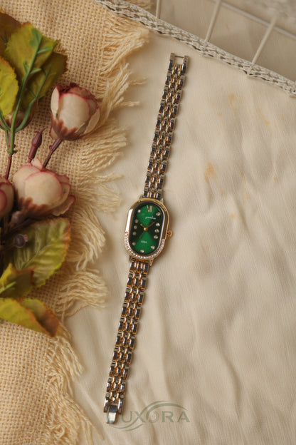 Xiny Oval Twotone Green