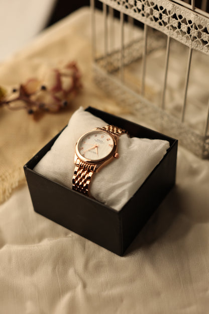 rose rolex slim