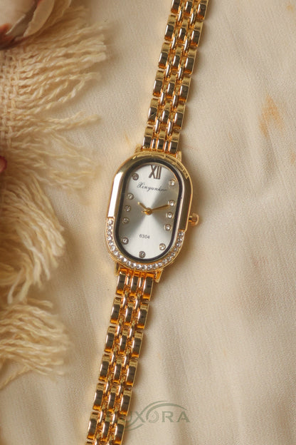 Xiny Oval Gold