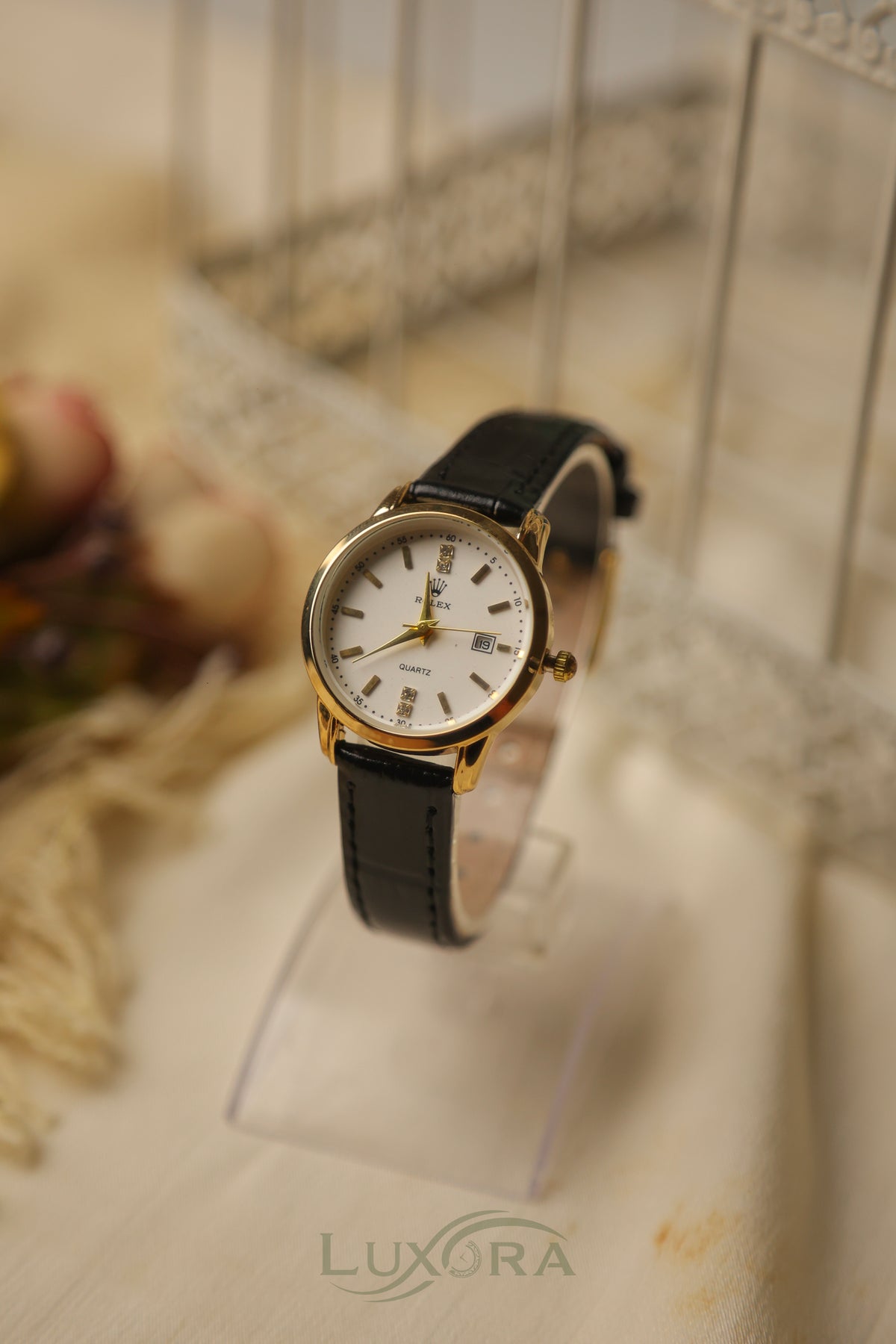 Rol-ex Black Strap