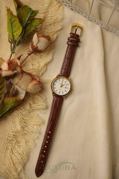 Rol-ex Brown Strap