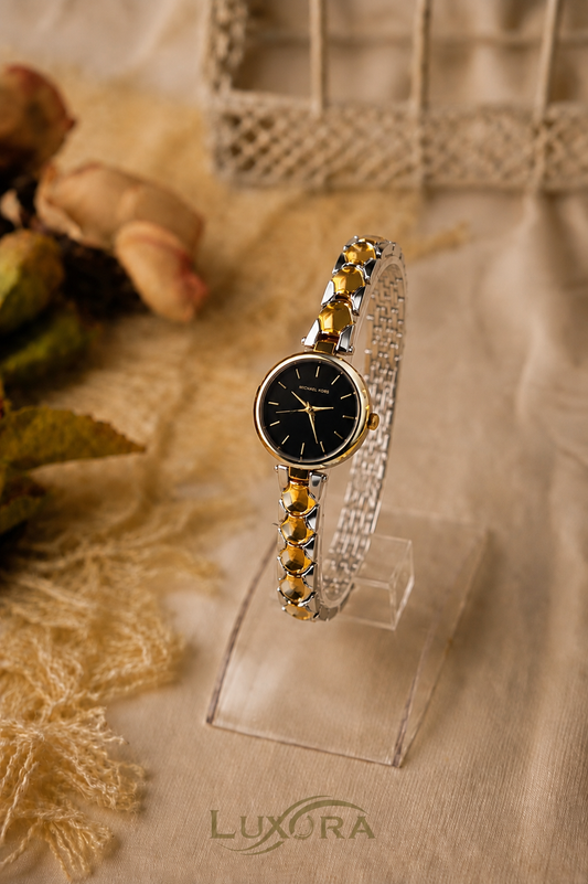 BT Round Black Dial