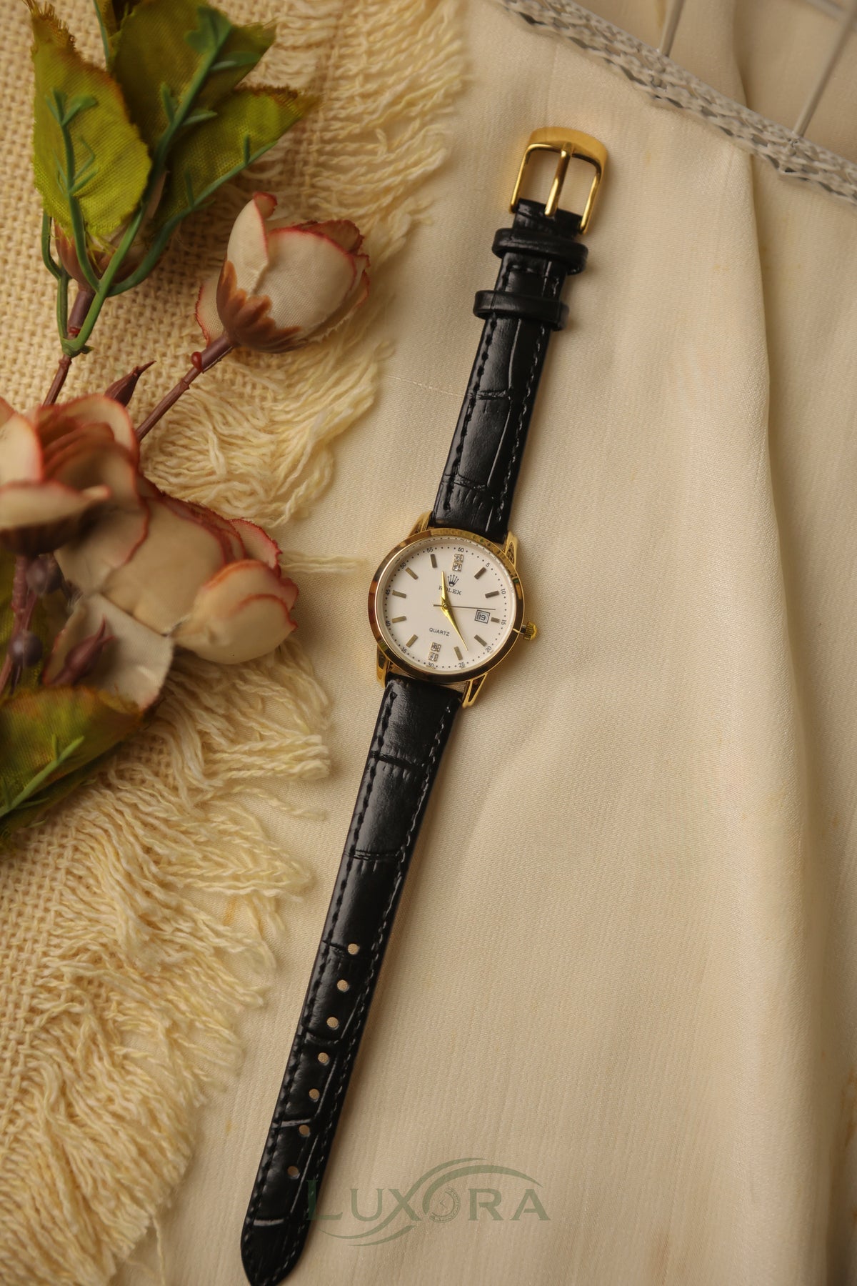 Rol-ex Black Strap