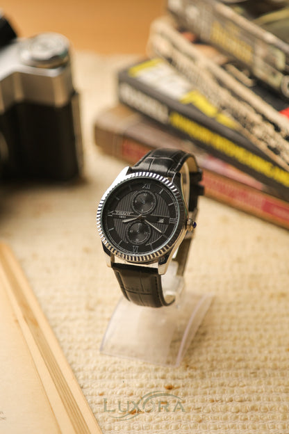 Tissot 1853 Chrono Black Leather
