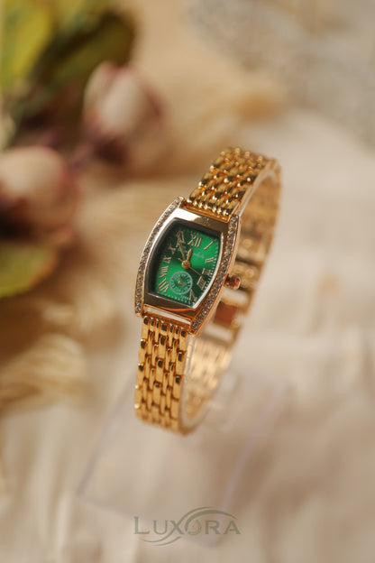 Xiny  Gold chrono Green