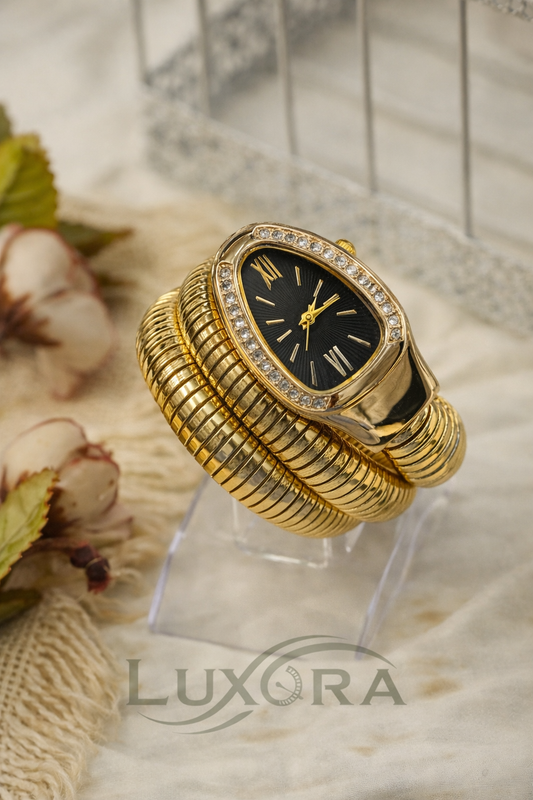 Lx Snake Black Gold