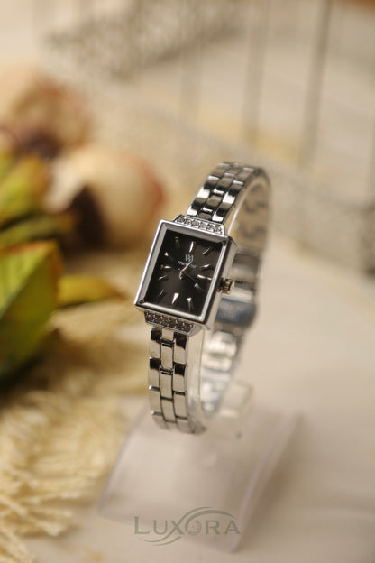 MW Square Black Dial