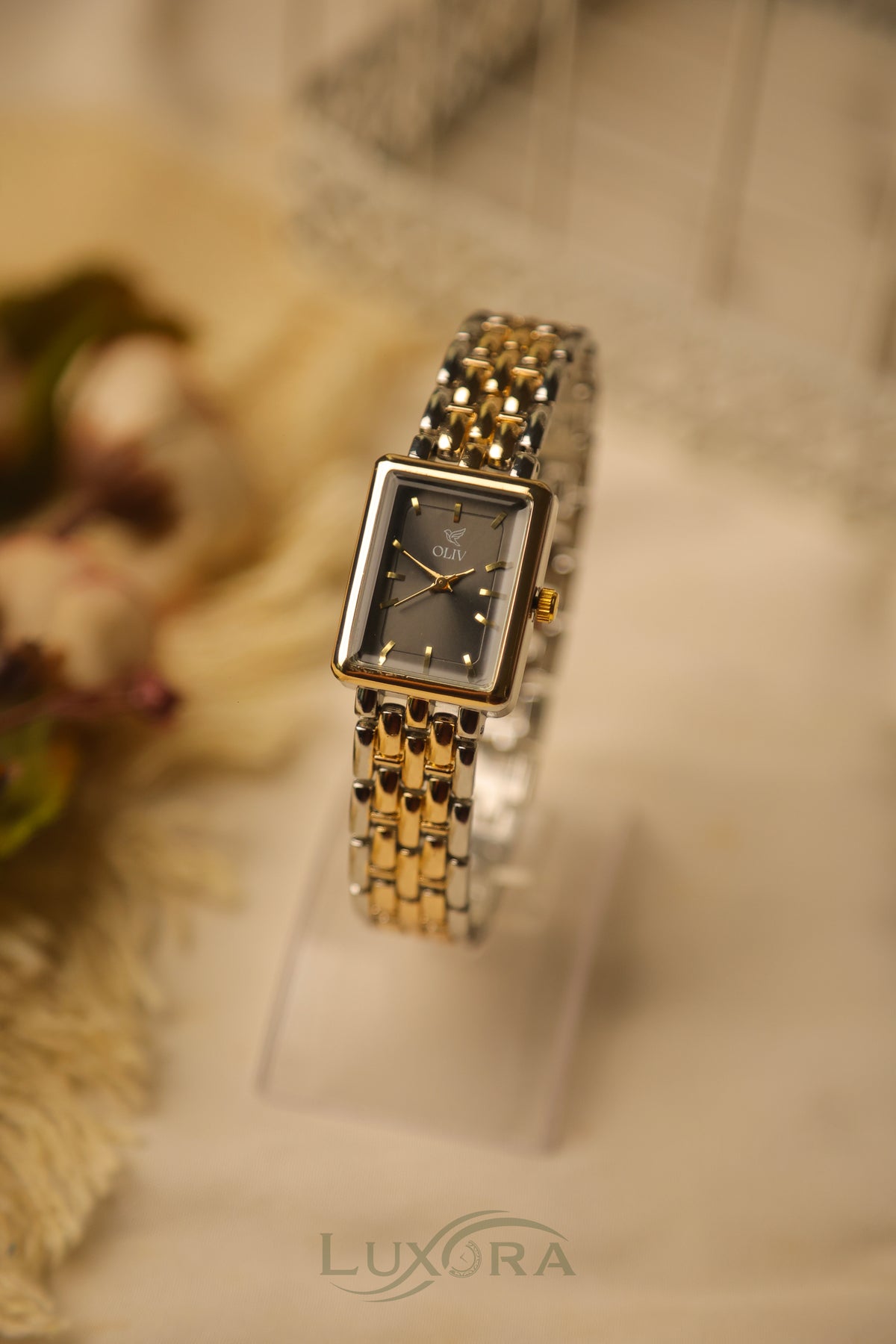 Oliv Orlène Twotone Black Dial