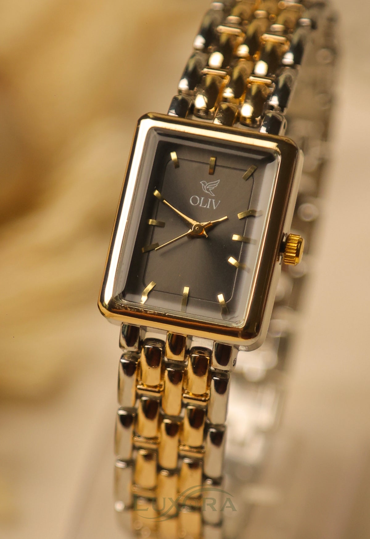 Oliv Orlène Twotone Black Dial