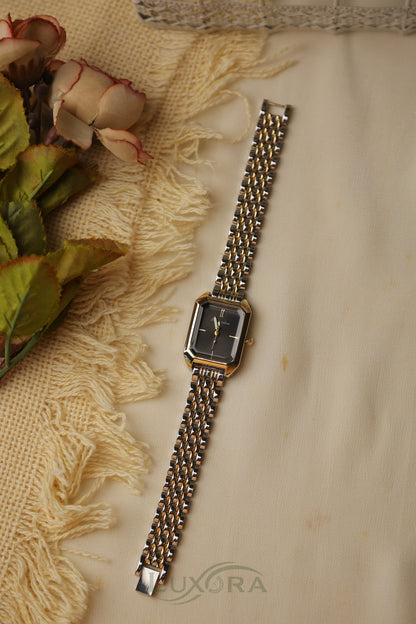 Xiny Twotone Black Dial