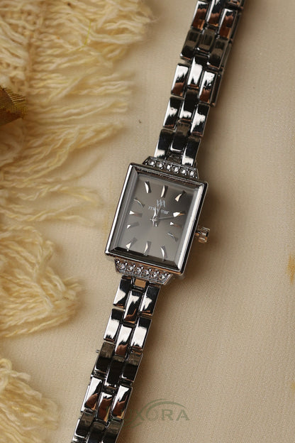 MW Square Black Dial