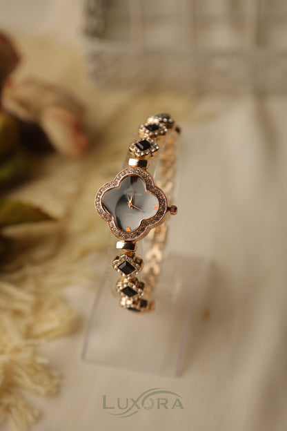 Swarovski Clover Black