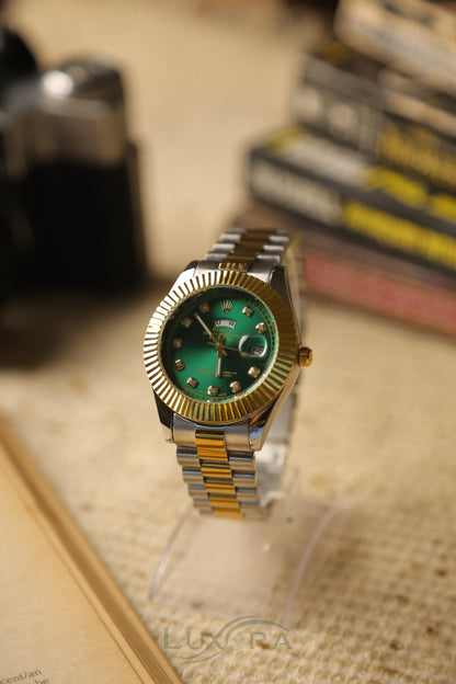 Rol-ex Daydate Green Dial