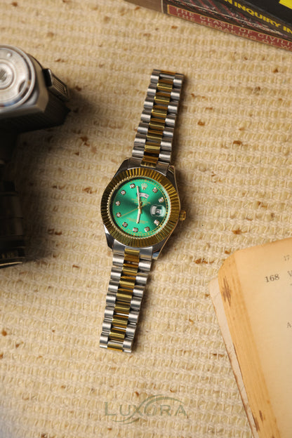 Rol-ex Daydate Green Dial